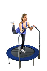 [RDY] [��������] TruJump 48�C���`�~�j�g�����|�����i�n���h���o�[�t���j�A�u���[ [�y�V�C�O�ʔ�] | TruJump 48-Inch Mini Trampoline, with Handle Bar, Blue