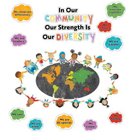 [RDY] [送料無料] Carson Dellosa Education All Are Welcome Our Strength Is Our Diversity Bulletin Board Set, 22 pieces. [楽天海外通販] | Carson Dellosa Education All Are Welcome Our Strength Is Our Diversity Bulletin Board Set, 22 Pieces