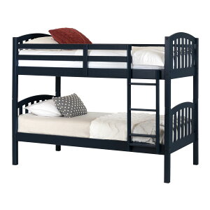 [��������] South Shore �T�}�[�u���[�Y ���C�ޓ�i�x�b�h �l�C�r�[�u���[ [�y�V�C�O�ʔ�] | South Shore Summer Breeze Solid Wood Bunk Beds, Navy Blue