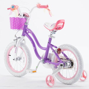 [RDY] [] Royalbaby ̎qp qp] X^[K[ 14C` ]ԗpoXPbg g[jOzC[ p[v qp] [yVCOʔ] | Royalbaby Girl's Kid's Bike Stargirl 14 In