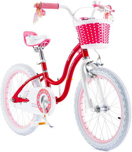 [RDY] [] Royalbaby ̎q qp] X^[K[ 18C` ]ԗpoXPbg LbNX^h sN qp] [yVCOʔ] | Royalbaby Girls Kids Bike Star Girl 18 In. Bicycle Basket