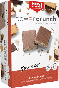 [RDY] [��������] Power Crunch ORIGINAL �v���e�C���o�[�A�X���A�A7�I���X�A5�{���� [�y�V�C�O�ʔ�] | Power Crunch ORIGINAL protein bar, S'mores, 7 oz, 5 count