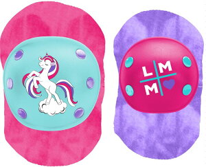 [RDY] [] LittleMissMatched Furrr-Tastic Unicorn Multi-Sport qpیGpbhZbgisNƃp[v [yVCOʔ] | LittleMissMatched Furrr-Tastic Unicorn Multi-Sport Child's Protective Knee Pad Set, Pink and Pu