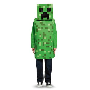 [RDY] [] {[CYN[p[NVbN-}CNtg nEB RXv RX`[? j̎q q qǂ LbY ߑ [yVCOʔ] | Boy's Creeper Classic Halloween Costume - Minecraft
