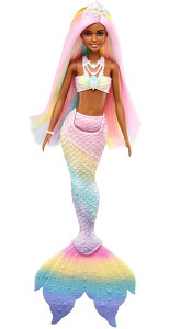 [] Barbie Dreamtopia Rainbow Magic Mermaid Doll with Rainbow Hair and Water-Activated Color Change Feature, Gift for 3 to 7 Year Olds [yVCOʔ] | Barbie Dreamtopia Rainbow Magic Mermaid Doll with Rainbow Hair and Water-Activa