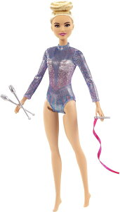 [RDY] [] Barbie V̑I uhh[ 12C`/30.40cm I^[hANZT[ [yVCOʔ] | Barbie Rhythmic Gymnast Blonde Doll 12-in/30.40-cm , Leotard  Accessories