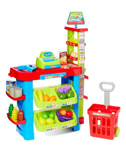[RDY] [] X[p[}[PbgWX^[47s[XvCZbg [yVCOʔ] | Super Market Cash Register 47 Piece Play set
