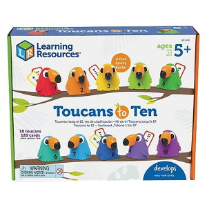 [RDY] [] Learning Resources gEJ10ɕނZbg JEg\[g wXL̂ N5 + [yVCOʔ] | Learning Resources Toucans to 10 Sorting Set, Counting  Sorting, Early M