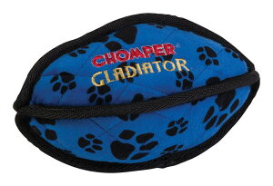 [] Chomper Assorted Football iC/vbVtbg{[hbOgC [W [yVCOʔ] | Chomper Assorted Football Nylon/Plush Football Dog Toy Large