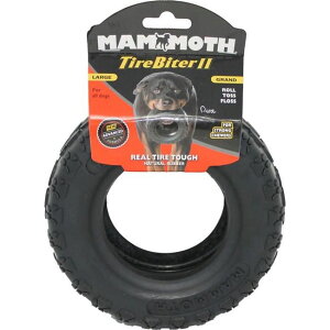 [RDY] [] Mammoth ^CoC^[II S^C p  6C` [yVCOʔ] | Mammoth TireBiter II Rubber Tire Dog Toy, Large, 6"