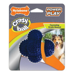 [RDY] [��������] Nylabone �p���[�v���C�{�[�� ���p �N���C�W�[�{�[�� �N���C�W�[�{�[���� 1�J�E���g [�y�V�C�O�ʔ�] | Nylabone Power Play Ball for Dogs Crazy Ball Crazy Ball Large 1 Count