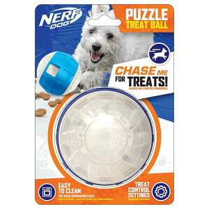 [] Nerf Dog pY g[g{[ 3.5C` X[tB[_[ hbOgC ^E^p NAu[ [yVCOʔ] | Nerf Dog Puzzle Treat Ball 3.5h Slow Feeder Dog Toy for Small &amp