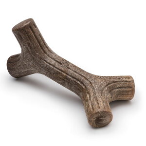 [] Lumabone ϋv̂郁[vEbh̃XeBbN^p`[COgC MTCY [yVCOʔ] | Lumabone Durable Maple Wood Flavored Stick Dog Chew Toy, Medium