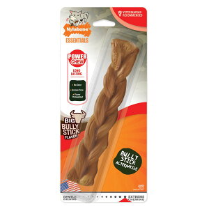 [] Nylabone p[`[I^ieBu u[hXeBbN [W/WCAg - 50|h܂ [yVCOʔ] | Nylabone Power Chew Alternative Braided Bully Braid Stick Large/Giant - Up to 50 lbs