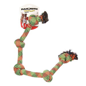 [RDY] [] Mammoth tbV[ `[Y GNXgtbV 5mbg [v^OhbOgC X-Large, 36C` [yVCOʔ] | Mammoth Flossy Chews Extra Fresh 5 Knot Rope Tug Dog Toy, X-Large, 36"