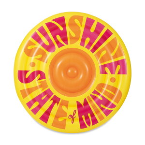 [RDY] [] Play Day Ct[^uTVCAChv[t[gAFAl̂߂́AjZbNX [yVCOʔ] | Play Day Inflatable Sunshine Island Pool Float, Multicolor, for Adults,