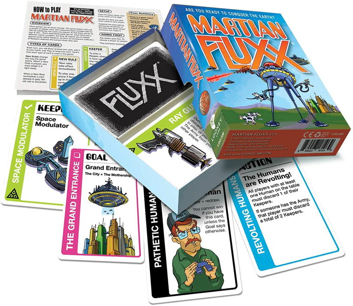 楽天市場 送料無料 火星fluxxクラシックカードゲーム By Looney Labs 楽天海外通販 Martian Fluxx Classic Card Game By Looney Labs Walmart 楽天市場店