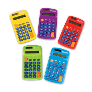 [] C{[JL[^[ 10Zbg [yVCOʔ] | Rainbow Calculators, Set of 10