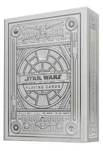 [RDY] [] X^[EEH[Y nɋF̃gv [yVCOʔ] | Star Wars Silver on White Playing Cards