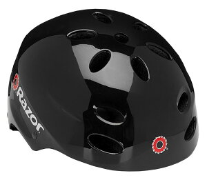 [RDY] [] Razor V17 }`X|[c[Xwbg ObV[ubN [yVCOʔ] | Razor V17 Multi-Sport Youth Helmet, Glossy Black