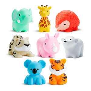 [] Munchkin Chu XNbg oXgC 8pbN [yVCOʔ] | Munchkin WildLove Squirts Bath Toy, 8 Pack