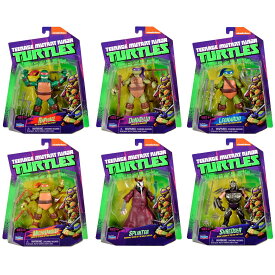 [送料無料] Teenage Mutant Ninja Turtles 2012年コレクション アクションフィギュアセット 6体 [楽天海外通販] | Teenage Mutant Ninja Turtles 2012 Collection Action Figure Set, 6 Pieces
