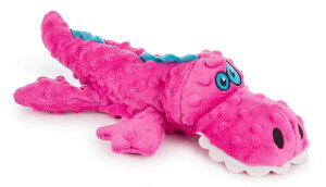 [] goDog M[gY XNC[J[ hbOgC \tgŏvȂʂ ݂ɂ ȖD sN LTCY [yVCOʔ] | goDog Gators Squeaker Dog Toy, Soft  Durable Plush,