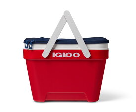 [RDY] [送料無料] Igloo 25qtピクニックバスケットクーラー レッド [楽天海外通販] | Igloo 25 qt. Picnic Basket Cooler, Red