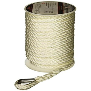[] Extreme Max 1-2X100  TN 0.5 in.x 100 ft. BoatTector ̓VuƃiC AJ[ C˂܂B [yVCOʔ] | Extreme Max 1-2X100 WHITE TN 0.5 in.x 100 ft. BoatTector Twisted Nylon