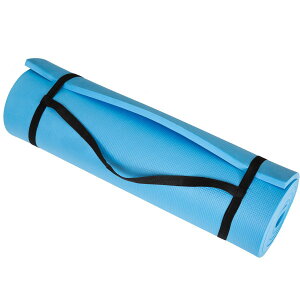 [RDY] [] Wakeman tBbglX1/2 "ɌK}bg gуXgbvt u[ [yVCOʔ] | Wakeman Fitness 1/2" Extra Thick Yoga Mat, With Carrying Strap, Blue