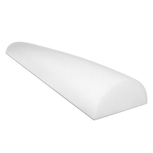 [RDY] [��������] CanDo White PE Foam Rollers for Exercise, Finess, Muscle Restoration, Massage Therapy, Sport Recovery and Physical Therapy for Home, Clinics, Professional Therapy Half-Round 6 x 48 �G�N�T�T�C�Y �t�B�l�X �ؓ��� �}