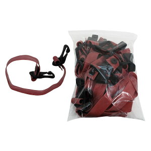 [RDY] [��������] CanDo �A�W���X�^�u���o���h ���C�g �� �e10�{ [�y�V�C�O�ʔ�] | CanDo adjustable band, light, red, 10 each