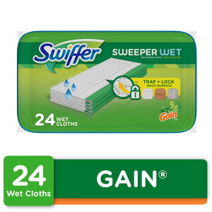 [��������] Swiffer Sweeper Wet Pad Refills, Gain Original Scent, 24 Ct. [�y�V�C�O�ʔ�] | Swiffer Sweeper Wet Pad Refills, Gain Original Scent, 24 Ct