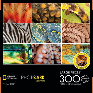 [送料無料] Buffalo Games National Geographic - Photo Ark Animal Grid - 300 Pieces Jigsaw Puzzle [楽天海外通販] | Buffalo Games National Geographic - Photo Ark Animal Grid - 300 Pieces Jigsaw Puzzle