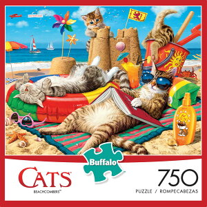 [RDY] [] Buffalo Games - Cats Collection - Beachcombers - 750s[X WO\[pY [yVCOʔ] | Buffalo Games - Cats Collection - Beachcombers - 750 Piece Jigsaw Puzzle