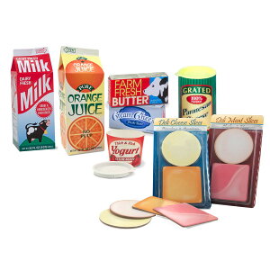 [RDY] [��������] Melissa & Doug Fridge Groceries Play Food Cartons 8 pcs - Toy Kitchen Accessories [�y�V�C�O�ʔ�] | Melissa & Doug Fridge Groceries Play Food Cartons 8 pcs - Toy Kitchen Accessories