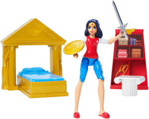[RDY] [] Dc Super Hero Girls W Onder W Oman 6C`tBMAƃxbh[vCZbg [yVCOʔ] | Dc Super Hero Girls W Onder W Oman 6-inch Figure And Bedroom Play Set