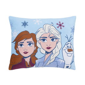 [RDY] [送料無料] Disney Frozen 2 - Anna, Elsa and Olaf Light Blue, Lavender and White Decorative Toddler Pillow [楽天海外通販] | Disney Frozen 2 - Anna, Elsa and Olaf Light Blue, Lavender and White Decorative Toddler Pillow