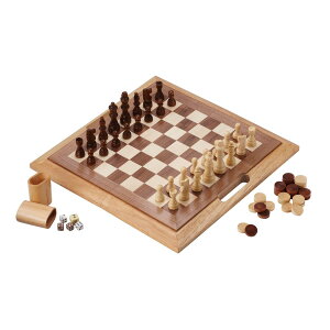 [RDY] [] Mainstreet Classics Dutchman 3-in-1 Game Set, Chess, Checkers, Backgammon [yVCOʔ] | Mainstreet Classics Dutchman 3-in-1 Game Set, Chess, Checkers, Backgammon
