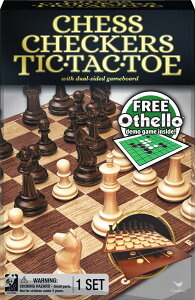[��������] �N���V�b�N�`�F�X�E�`�F�b�J�[�E�`�b�N�^�b�N�g�[�Z�b�g �I�Z���f���t�� [�y�V�C�O�ʔ�] | Classic Chess Checkers and Tic-Tac-Toe Set with Othello Demo