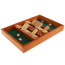 [RDY] [送料無料] Shut the Box Game-Classic 9 Number Wooden Set with Dice included by Japanese Hey! Play! [楽天海外通販] | Shut the Box Game-Classic 9 Number Wooden Set with Dice included by Hey! Play!