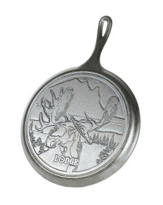 [RDY] [] Lodge Wildlife Series 10.5" Cast Iron Skillet w Moose Scene L9OGWLMO [yVCOʔ] | Lodge Wildlife Series 10.5" Cast Iron Skillet w Moose Scene L9OGWLMO