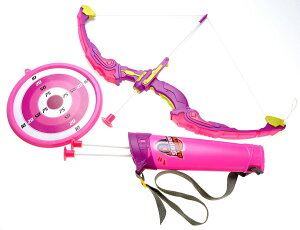 [RDY] [] sN̋|Ɩ̃vCZbg CgƖ邢^[QbgƖԃCgt [yVCOʔ] | Pink Bow and Arrow Playset With Lights Quiver and Bright Target and Night Lights