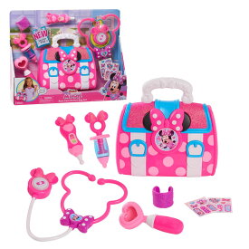 [RDY] [送料無料] Just Play Disney Junior's Minnie Mouse Bow-Care Doctor Bag Set Includes Lights and Sounds Stethoscope, Kids Toy for Ages 3 up [楽天海外通販] | Just Play Disney Junior’s Minnie Mouse Bow-Care Doctor Bag Set Includes a Lights a