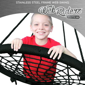 [RDY] [送料無料] M&amp;M Sales Enterprises Inc Elite Stainless Steel Web Riderz Swing [楽天海外通販] | M&amp;M Sales Enterprises Inc Elite Stainless Steel Web Riderz Swing