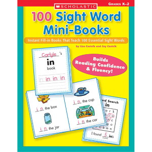 [RDY] [��������] �e�B�[�`���O�E���\�[�X100 Sight Word Mini-Books : 100�̕K�{�P���������C���X�^���g�E�t�B���C���E�~�j�u�b�N �y�[�p�[�o�b�N [�y�V�C�O�ʔ�] | Teaching Resources: 100 Sight Word Mini-Bo