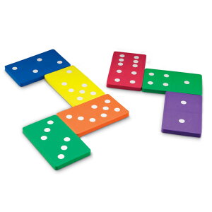 [RDY] [��������] Learning Resources Lrnler6380 ���A�W�����{�h�~�m 28�Z�b�g �}���` [�y�V�C�O�ʔ�] | Learning Resources, Lrnler6380, Foam Jumbo Dominoes, 28 / Set, Multi