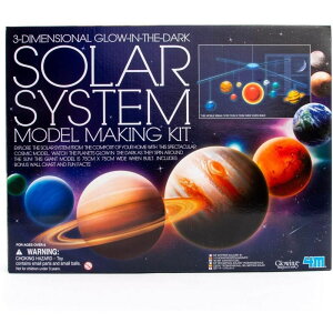 [RDY] [] 4M 3D鑾zn͌^ȊwLbgAXe [yVCOʔ] | 4M 3D Glow-in-the-Dark Solar System Model Making Science Kit, Stem