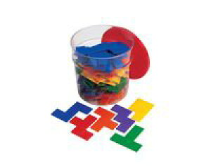[] Learning Resources C{[v~Ayg~m 72Zbg [yVCOʔ] | Learning Resources Rainbow Premier Pentominoes, 72 Pieces