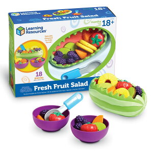[] Learning Resources XvEgtbVt[cT_Zbg ӂ肩 c 18 18+ [yVCOʔ] | Learning Resources Sprouts Fresh Fruit Salad Set, Pretend Play Food,Toddlers, 18 Pieces, 18+ mont